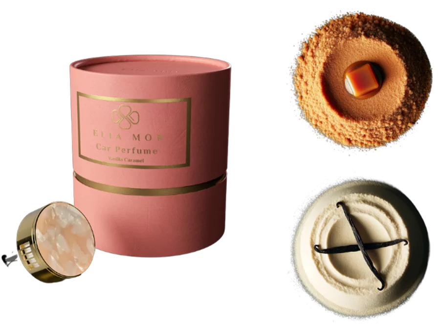 Car Perfume Set: Vanilla Caramel